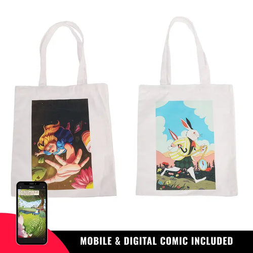 Canvas Tote: Alice’s Adventures in Wonderland #1